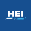 HE company logo